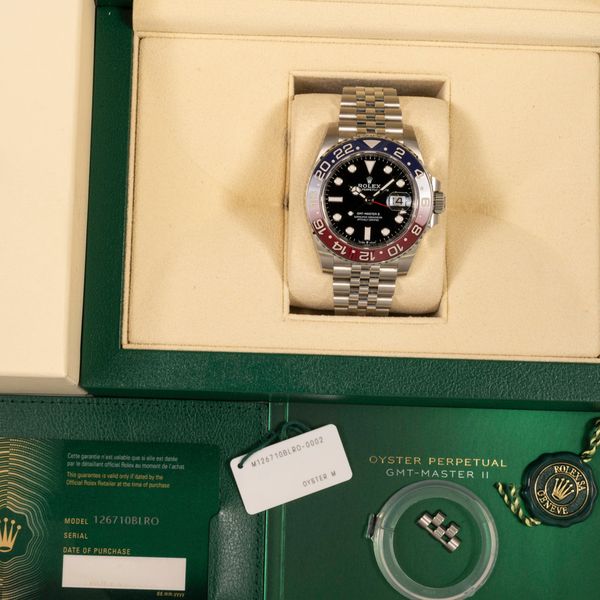 Rolex GMT Master II 126710 BLRO